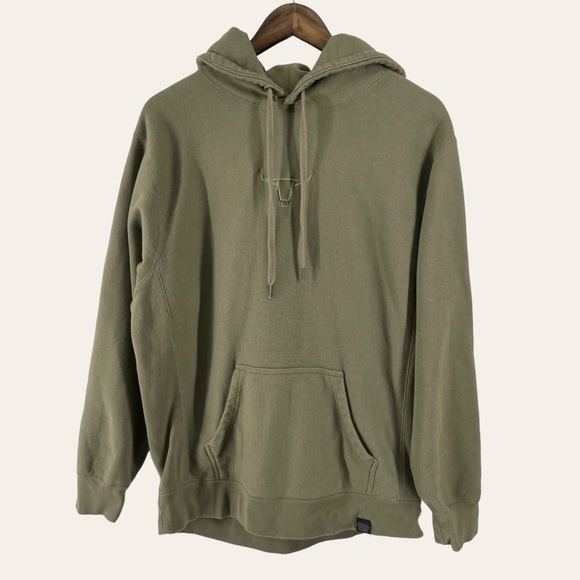 Scotty Cameron Gallery Bull Horn Pullover Hoodie Sweatshirt in‎ Olive Green